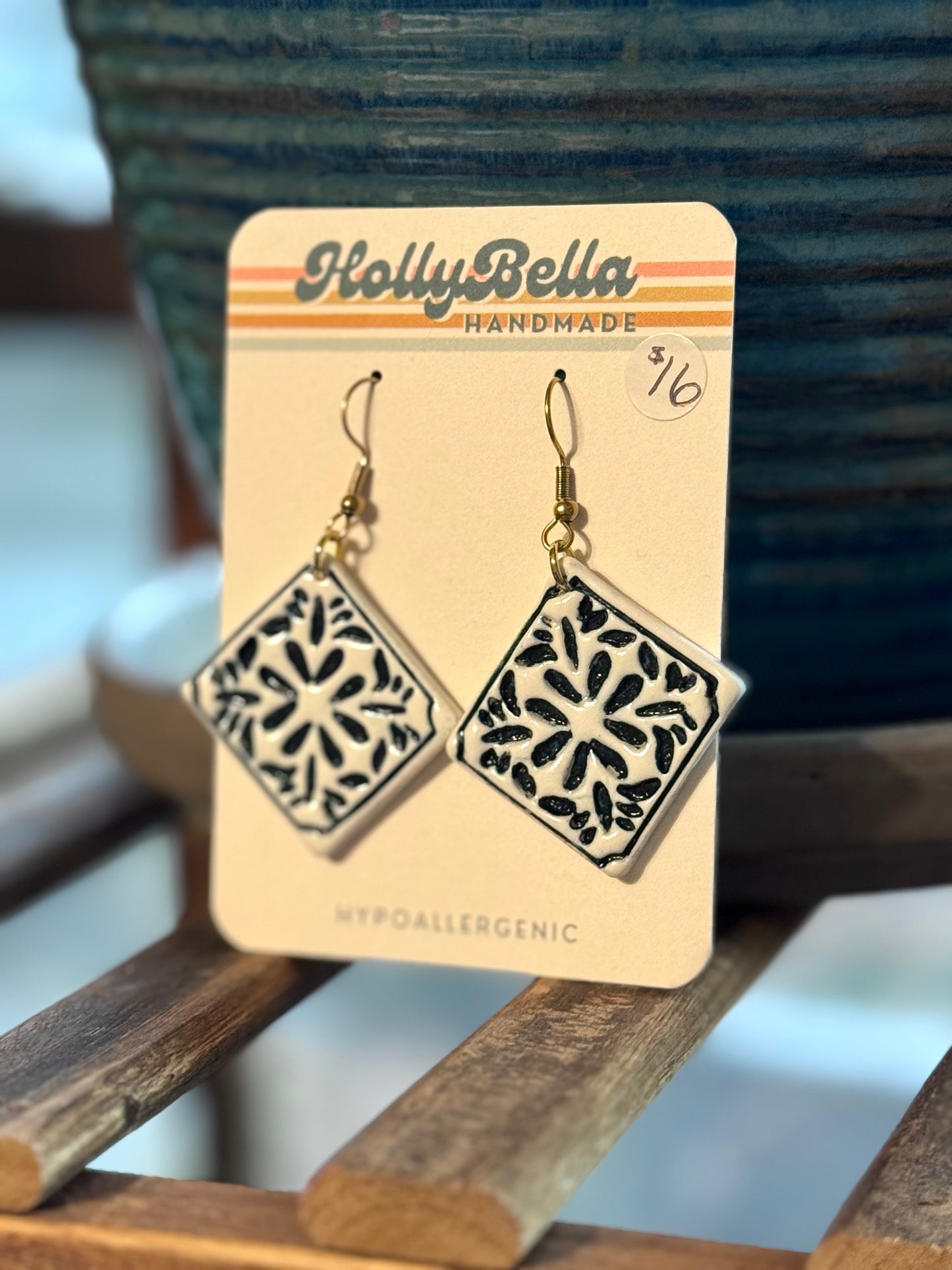 Ceramic Tile Dangles