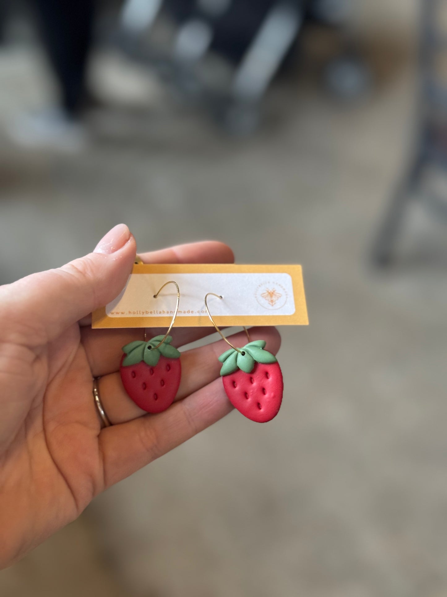 Strawberry Hoops