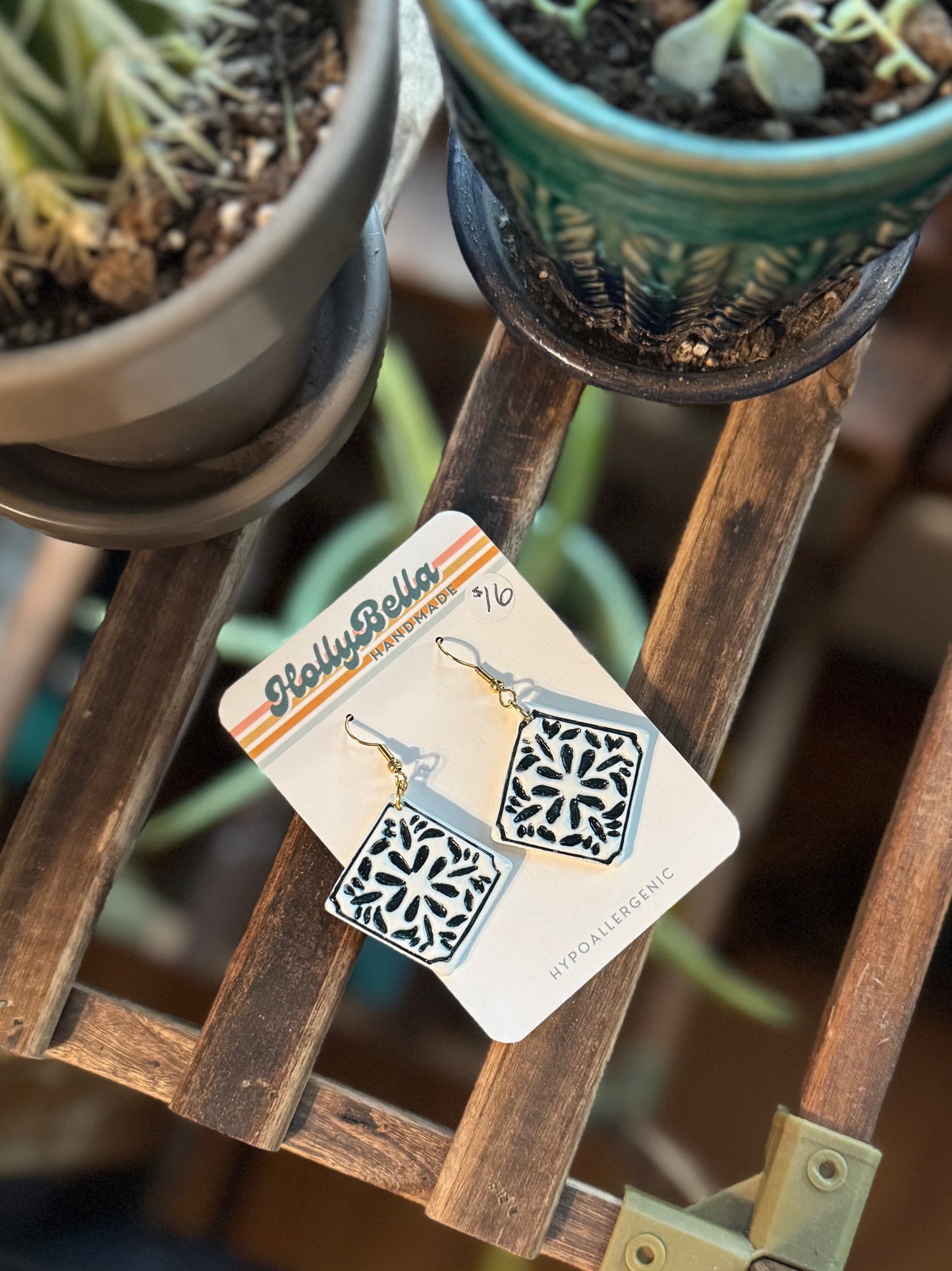 Ceramic Tile Dangles