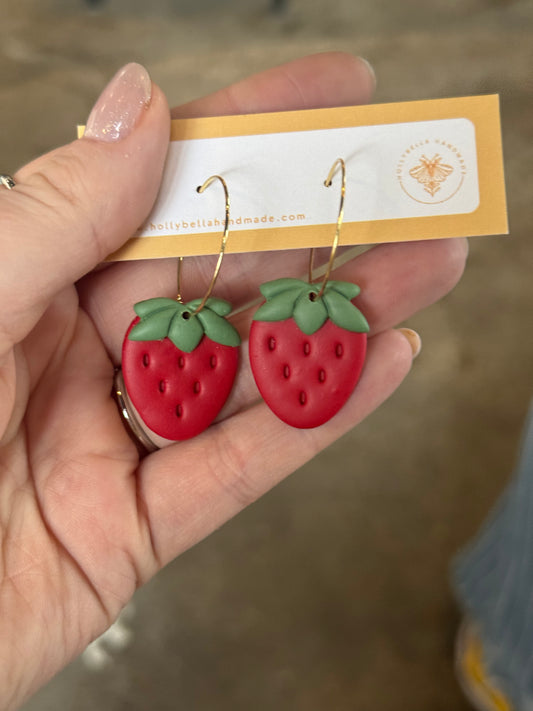 Strawberry hoops