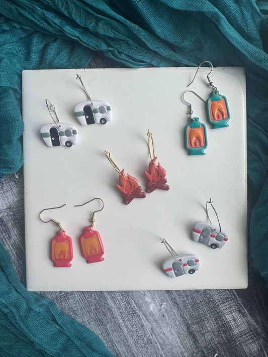 Camping Earrings