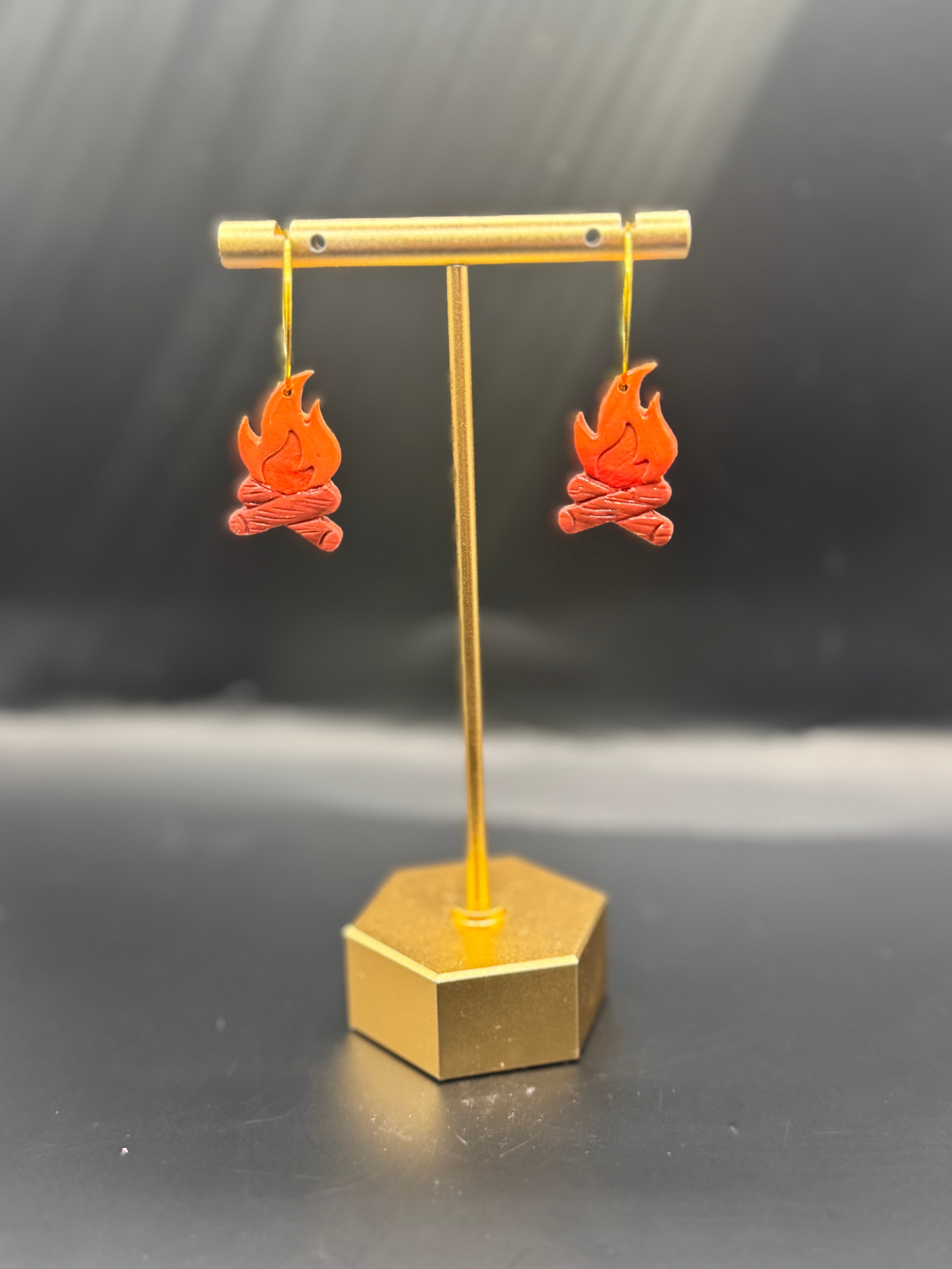Camping Earrings