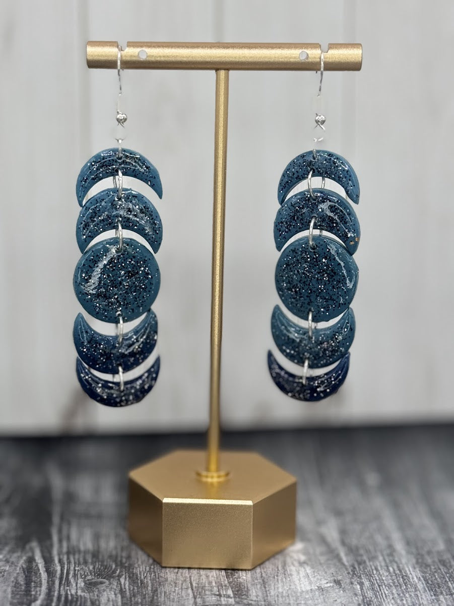 Teal Moon Phases