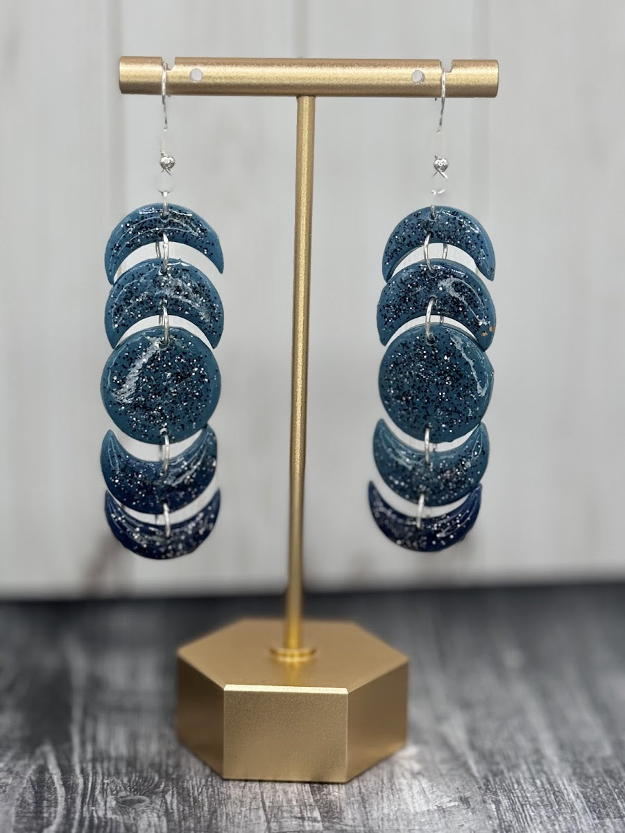 Teal Moon Phases