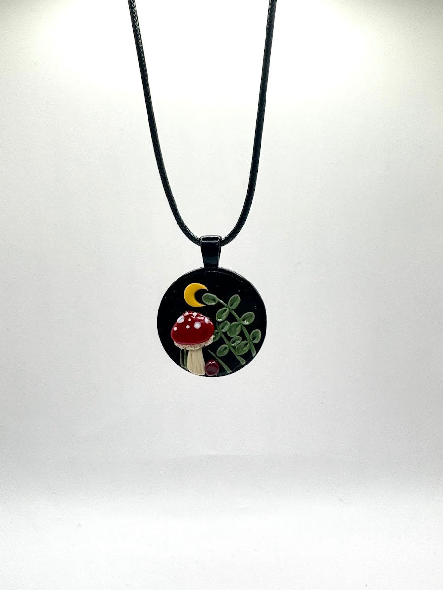 Moonlit Forest Pendant Necklaces