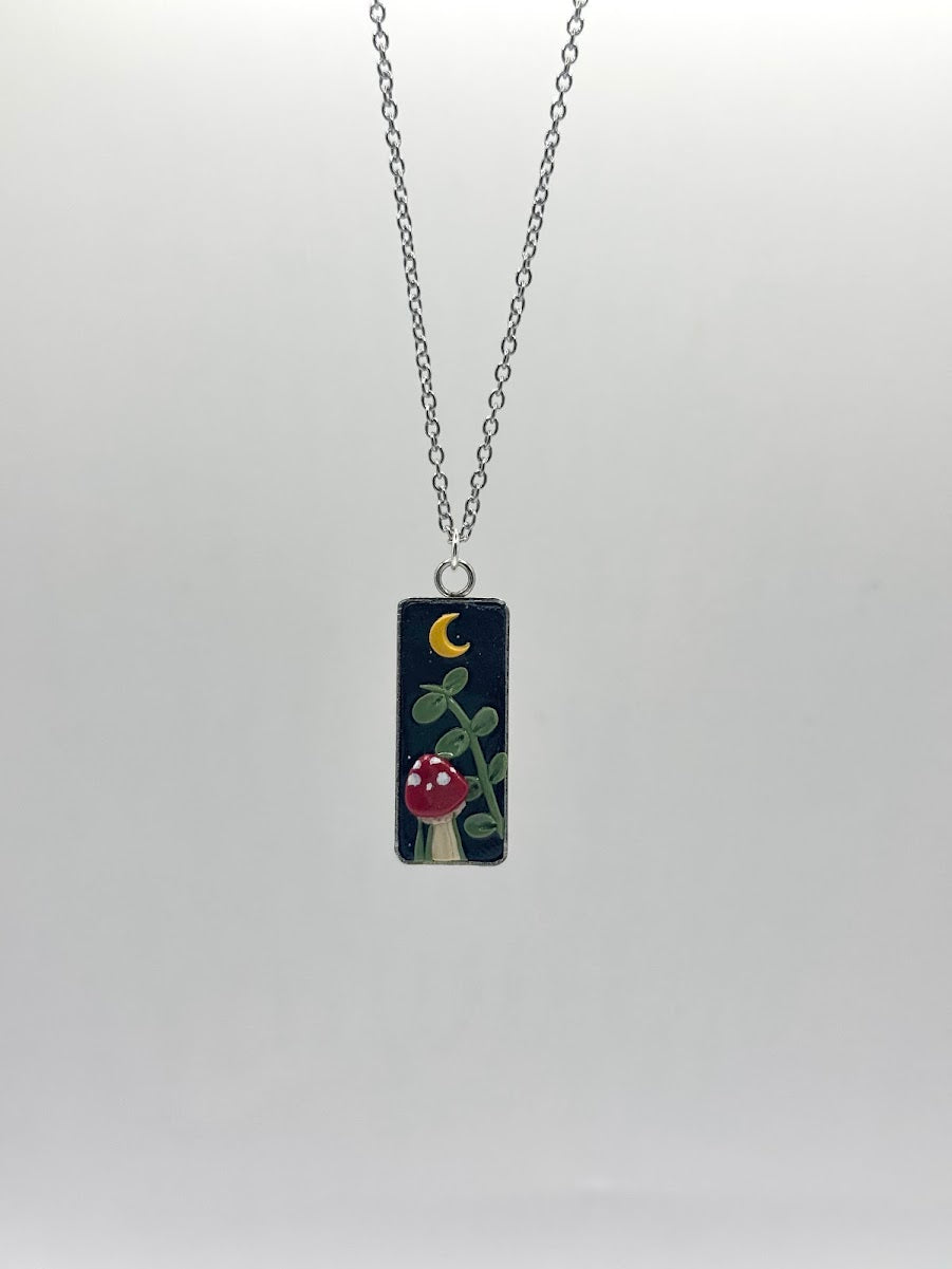Moonlit Forest Pendant Necklaces