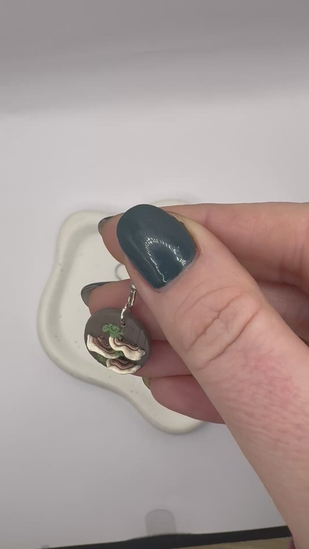 Mini Shelf Mushroom Dangles